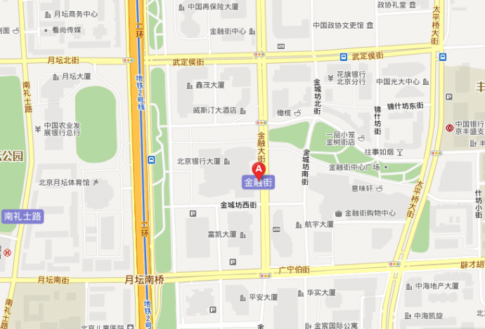 金融街在哪里?北京金融街有多少银行?金融街