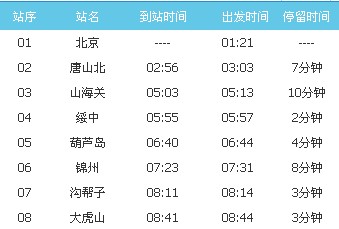 L209次北京到白城列车时刻表_L209次列车票